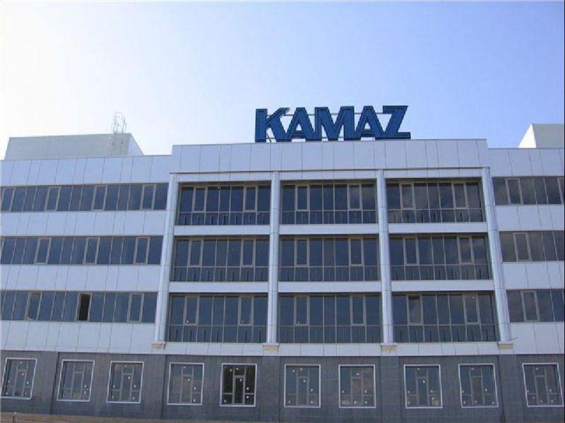 Пескоструйная обработка металл конструкций на заводе "КАМАЗ"